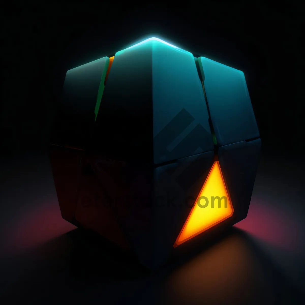 Picture of Patriotic flag waving at international sports stadium