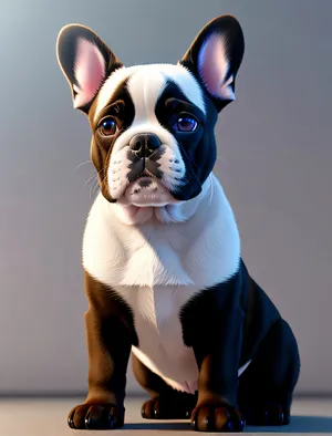 Playful Boxer Terrier: A Cute and Adorable Purebred Canine