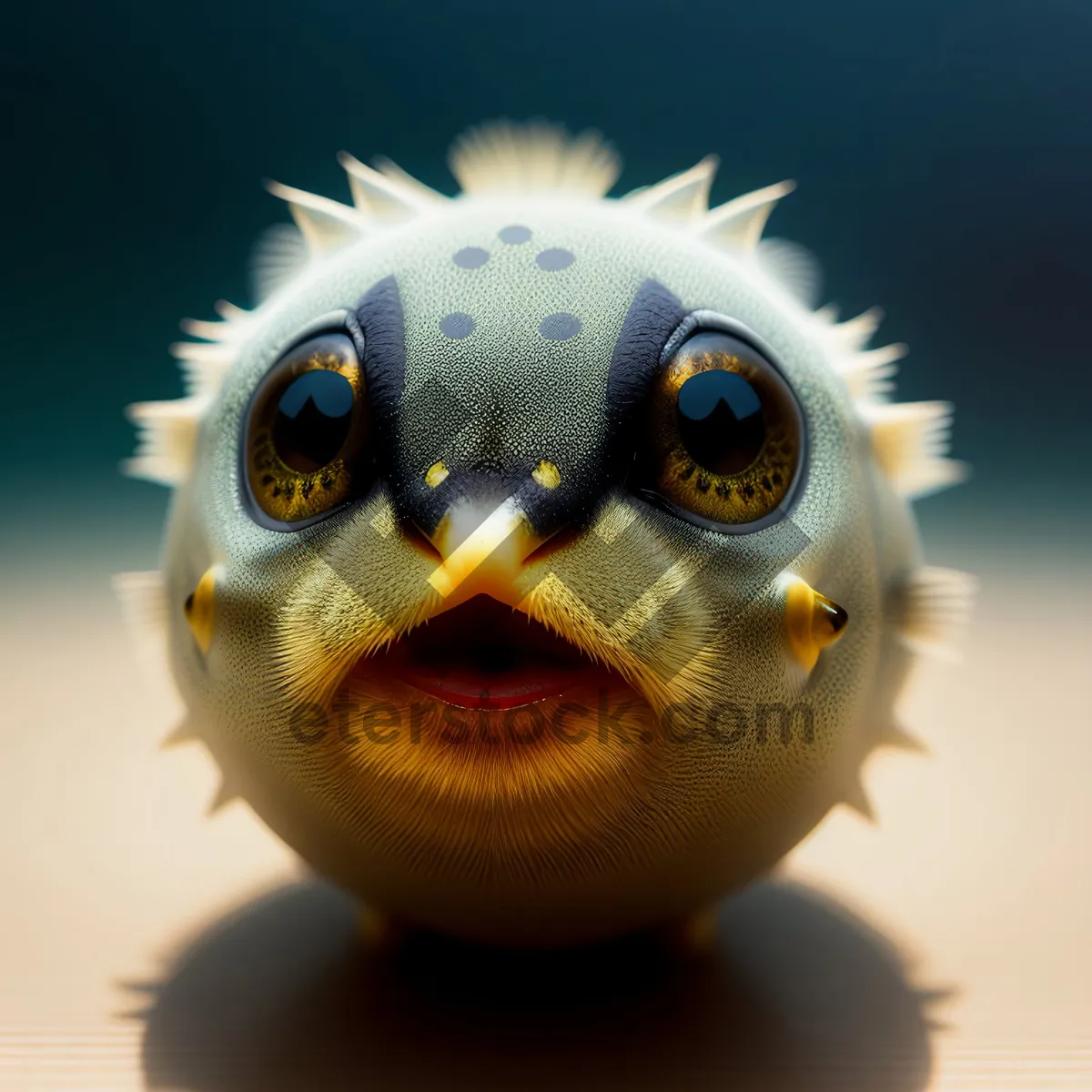 Picture of Goldfish with Engaging Eye Puff