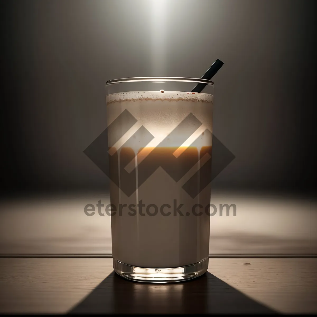 Picture of Refreshing Golden Beer in Frosted Glass