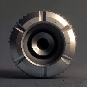 Powerful Metallic Gear Mechanism in 3D Technology