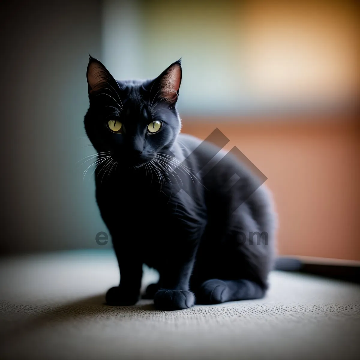 Picture of Adorable Kitty Gazing out the Window