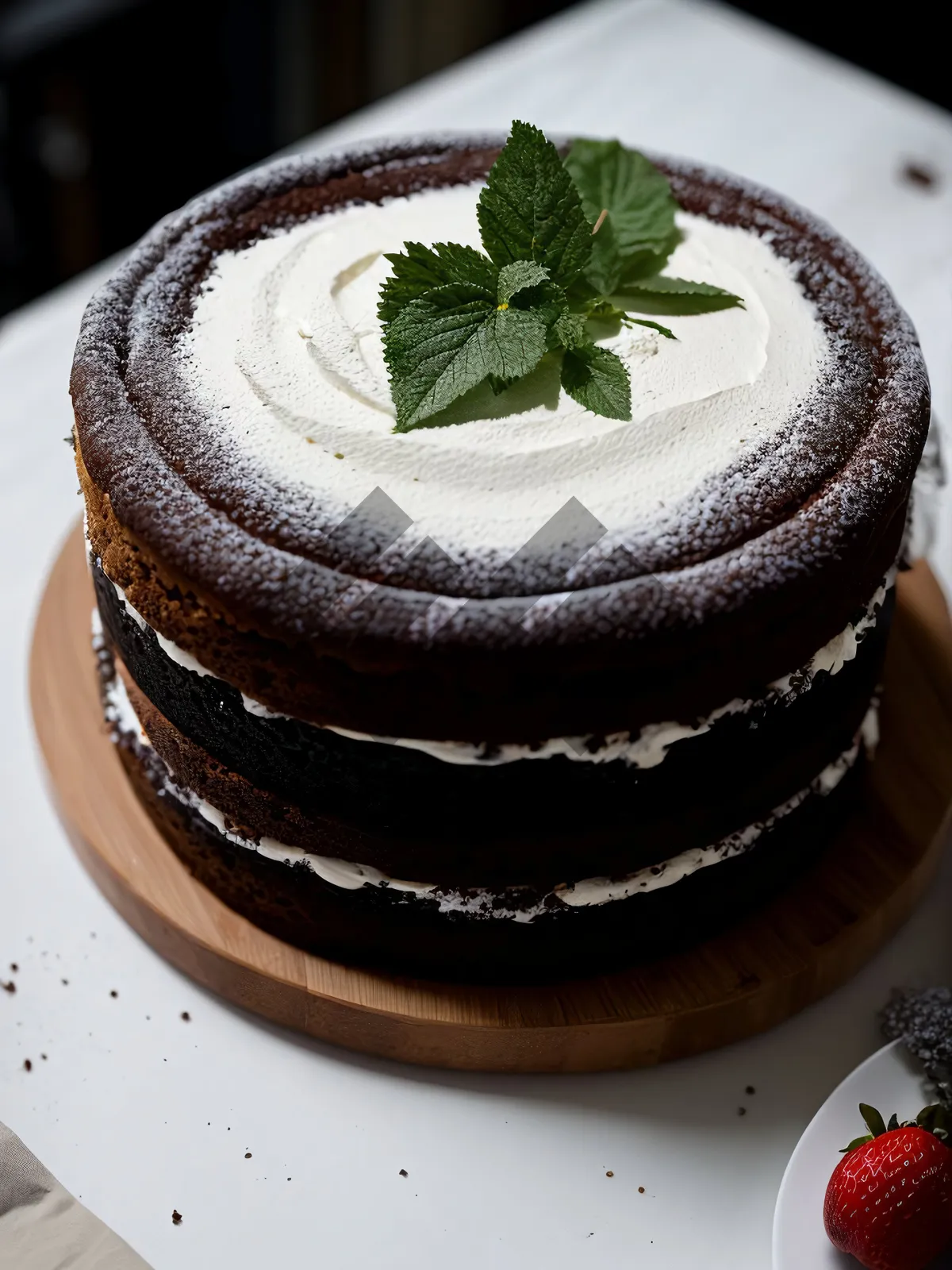 Picture of Decadent Chocolate Cupcake with Creamy Frosting