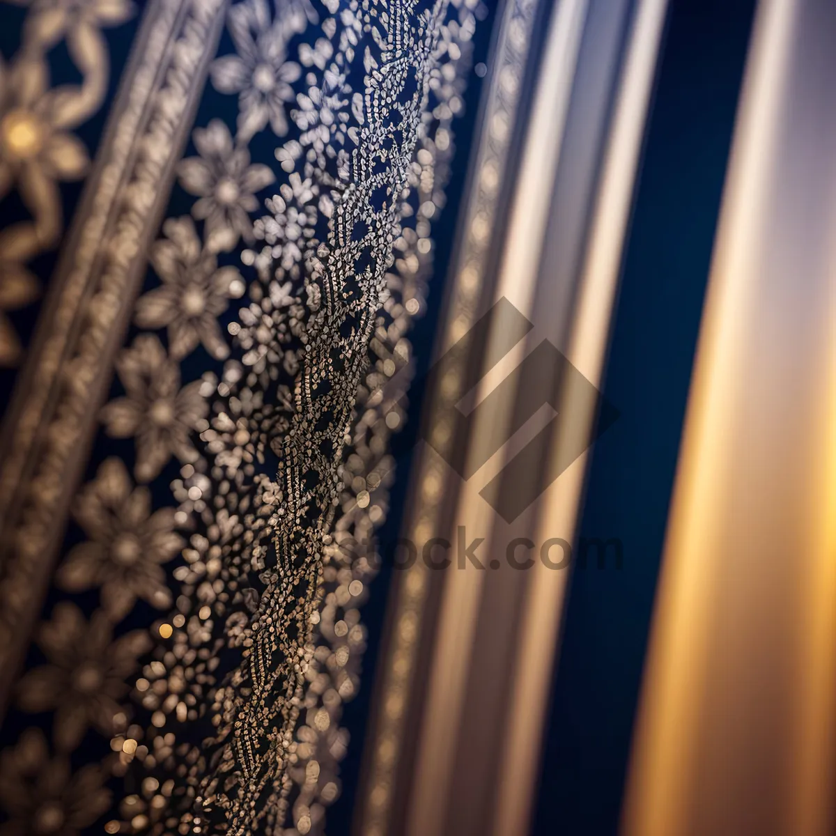 Picture of Artistic Textured Net Pattern Wallpaper Design