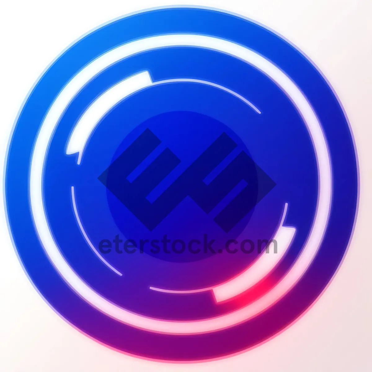 Picture of Shiny Music Glass Button - 3D Icon Set