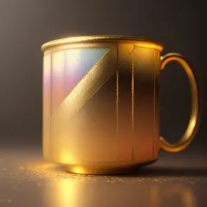 Coffee Mug: Black Ceramic Drinking Vessel for Hot Beverages
