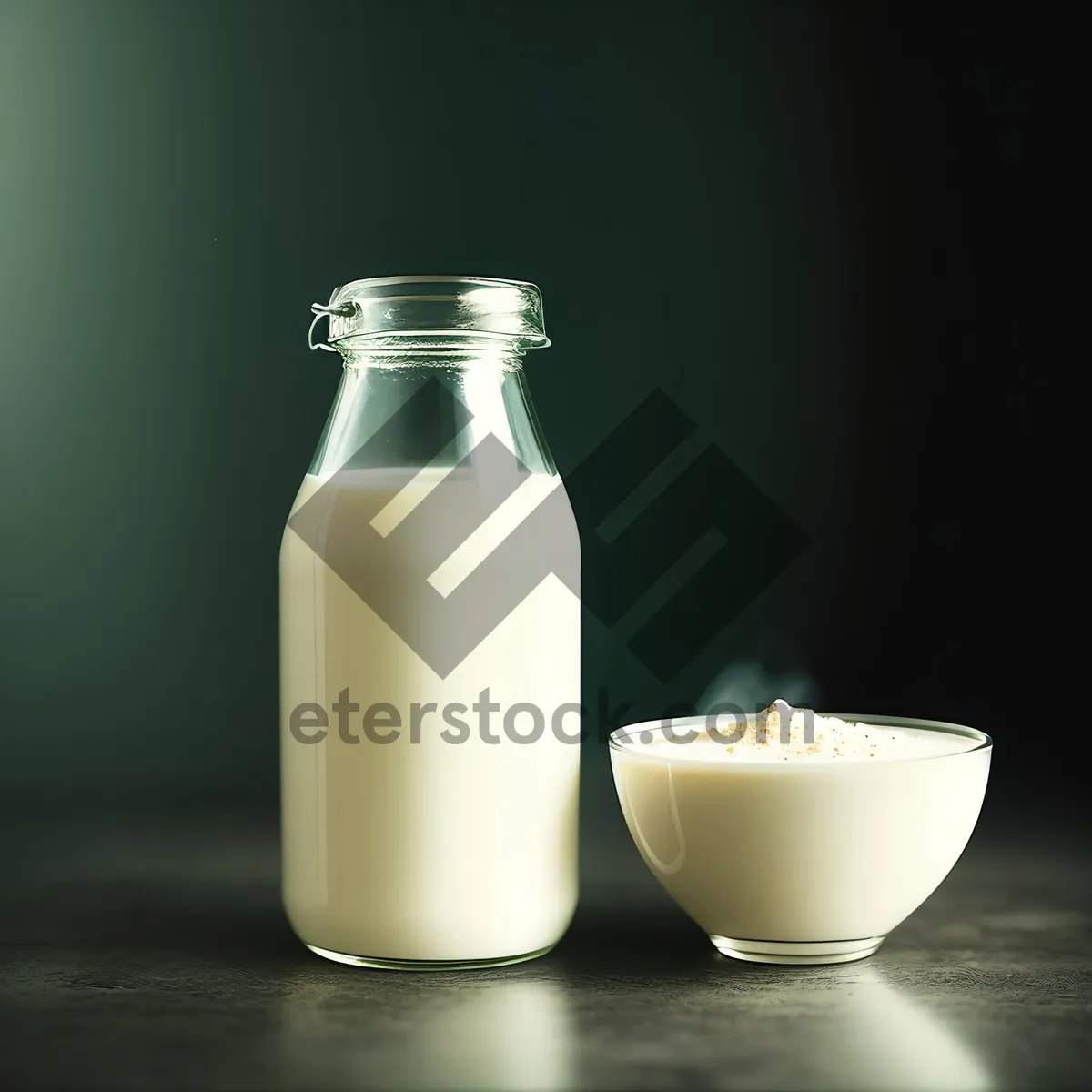 Picture of Dairy Delight in a Glass: Nourishing Liquid Goodness