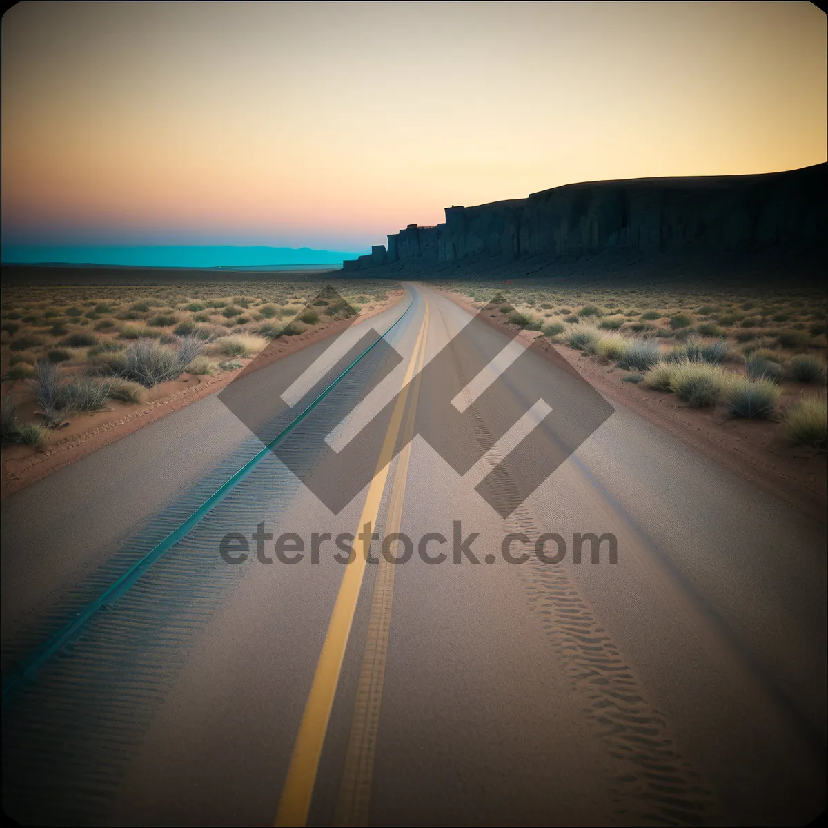 Picture of Sunset Highway: Speeding through the Asphalt Sky