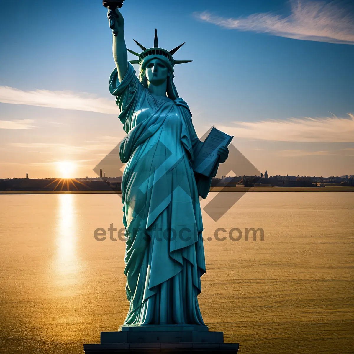 Picture of New York's Famous Lady of Liberty Statue