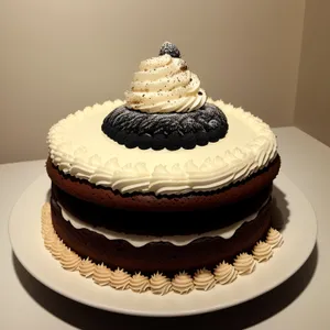 Delicious Birthday Cake with Chocolate Frosting