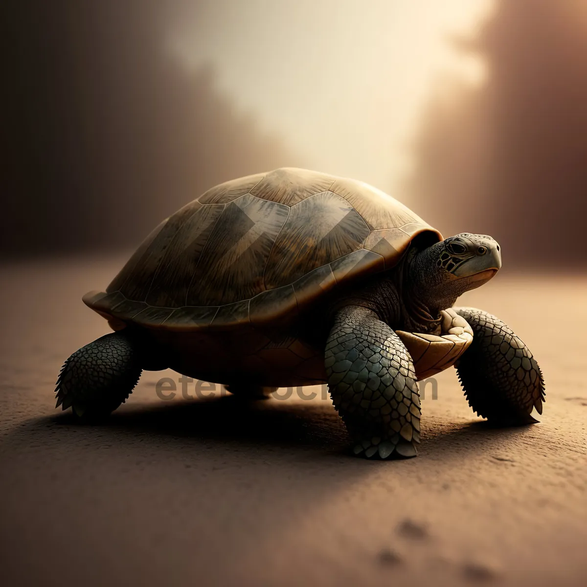 Picture of Slow and Steady Shell: Terrapin Turtle in Wildlife