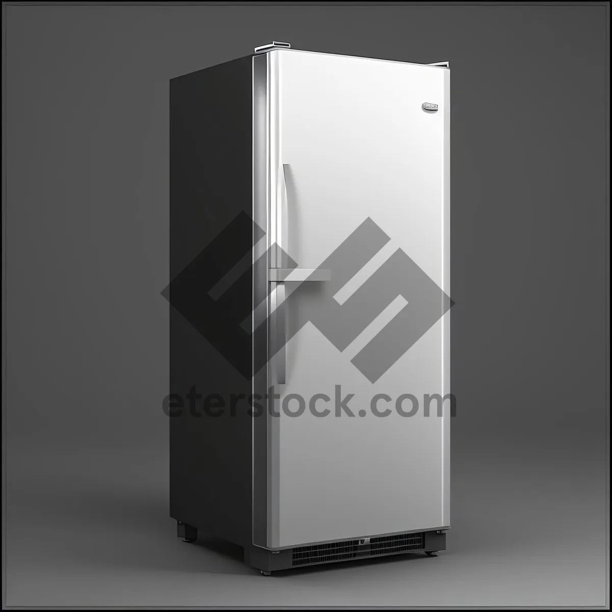 Picture of White Goods 3D Render: Refrigerator Box for Business