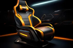 Modern race car bucket seat for driver