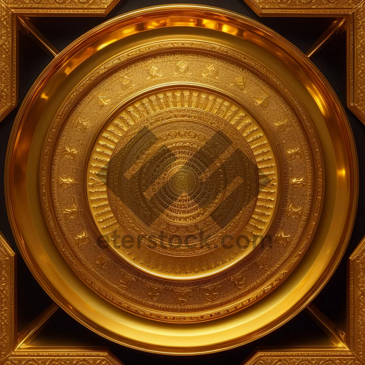 Picture of Strongbox Percussion Gong - Musical Instrument in Safe Container