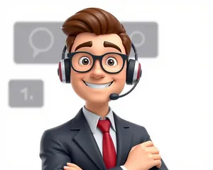 Cartoon Secretary Cutout Clip Art Person