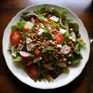 Delicious Grilled Cheese and Tomato Salad