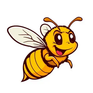 Cute Happy Cartoon Animal Drawing Smile Cheery Fun