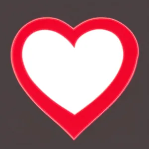 Romantic Valentine's Day Love Icon