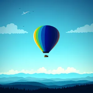 Colorful Hot Air Balloons Soaring in the Sky