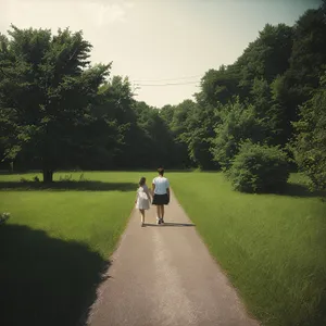 Green Oasis: Majestic Golf Course in Full Bloom