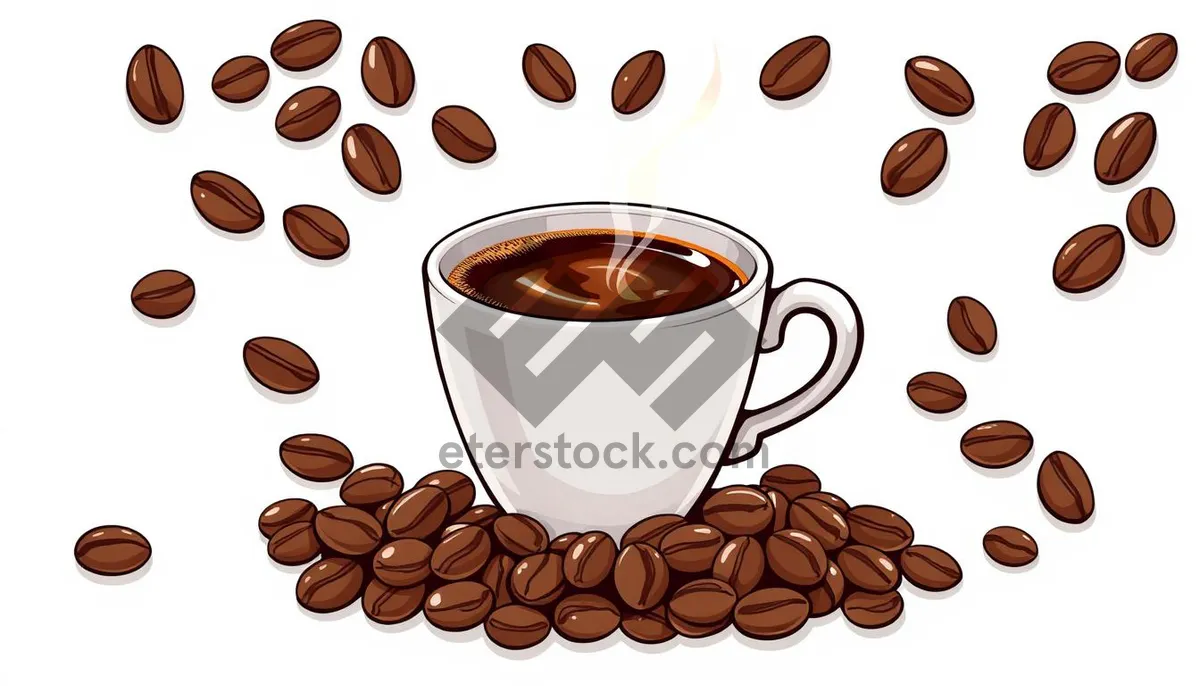 Picture of Dark and Aromatic Espresso Beans - Delicious Beverage