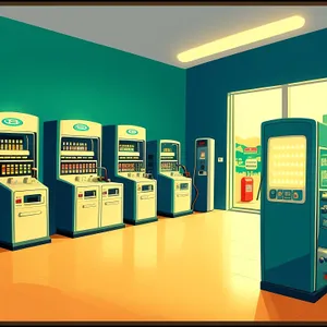 LockBox: Vending Machine Fastener Symbolizing Business Restraint