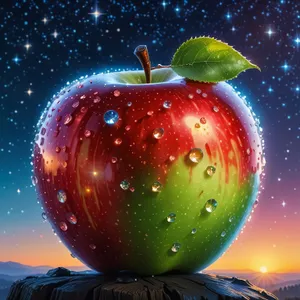 Fresh and Juicy Granny Smith Apple Snack