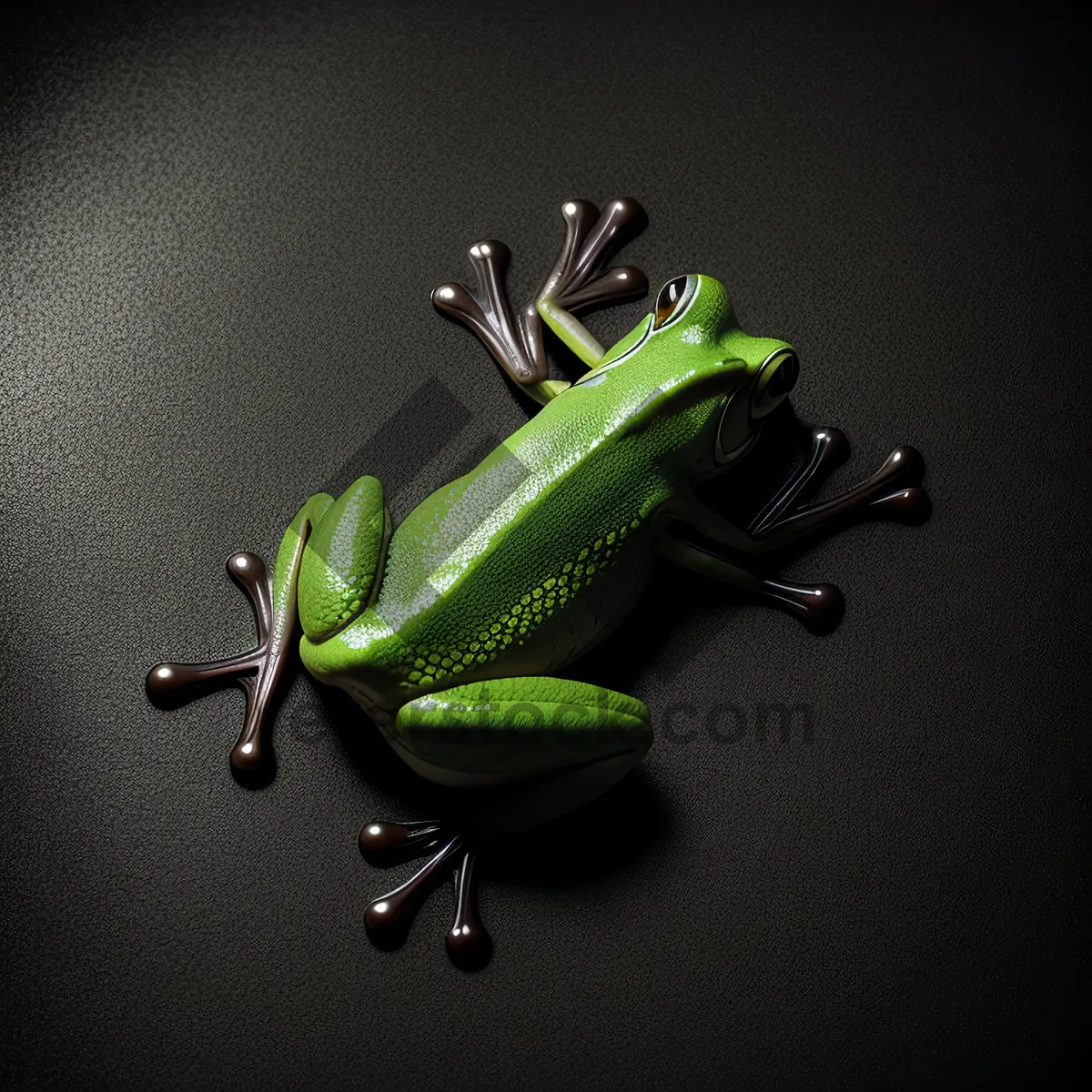 Picture of Eye-catching Tree Frog amidst Vibrant Wildlife