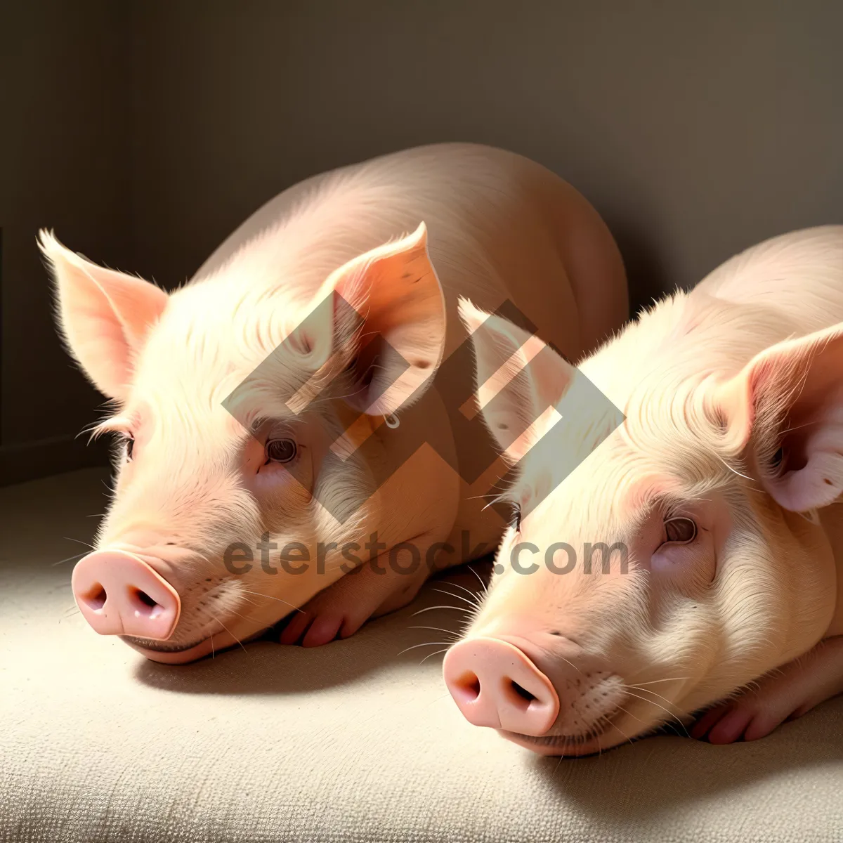 Picture of Pink Piggy Bank with Coins: Saving for Wealth