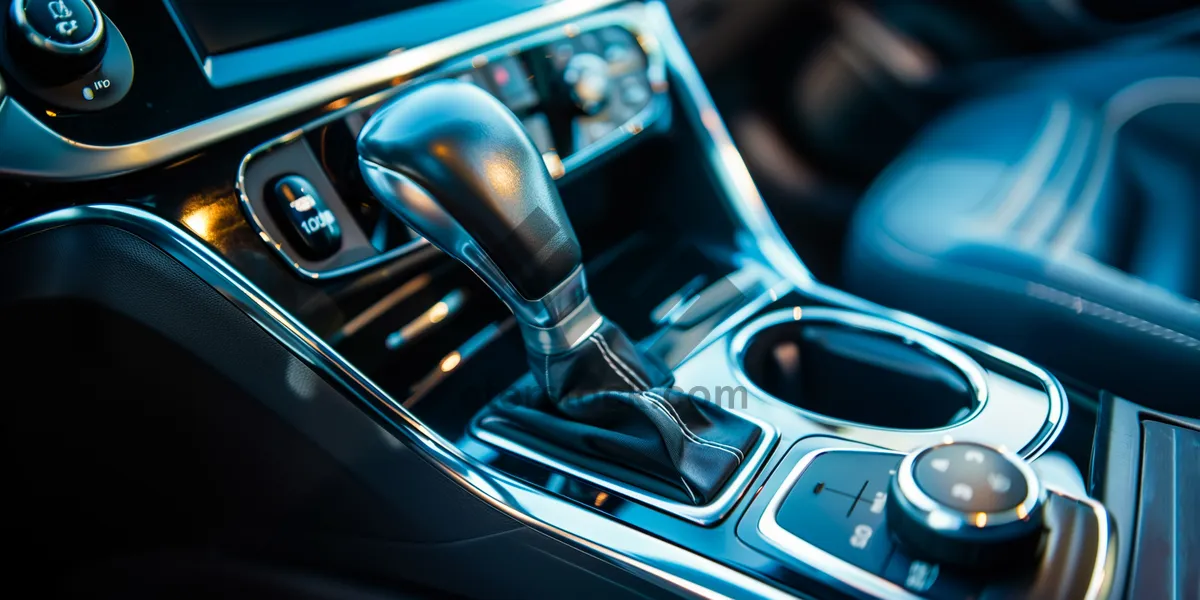 Picture of Futuristic chrome cockpit in 3D seat design