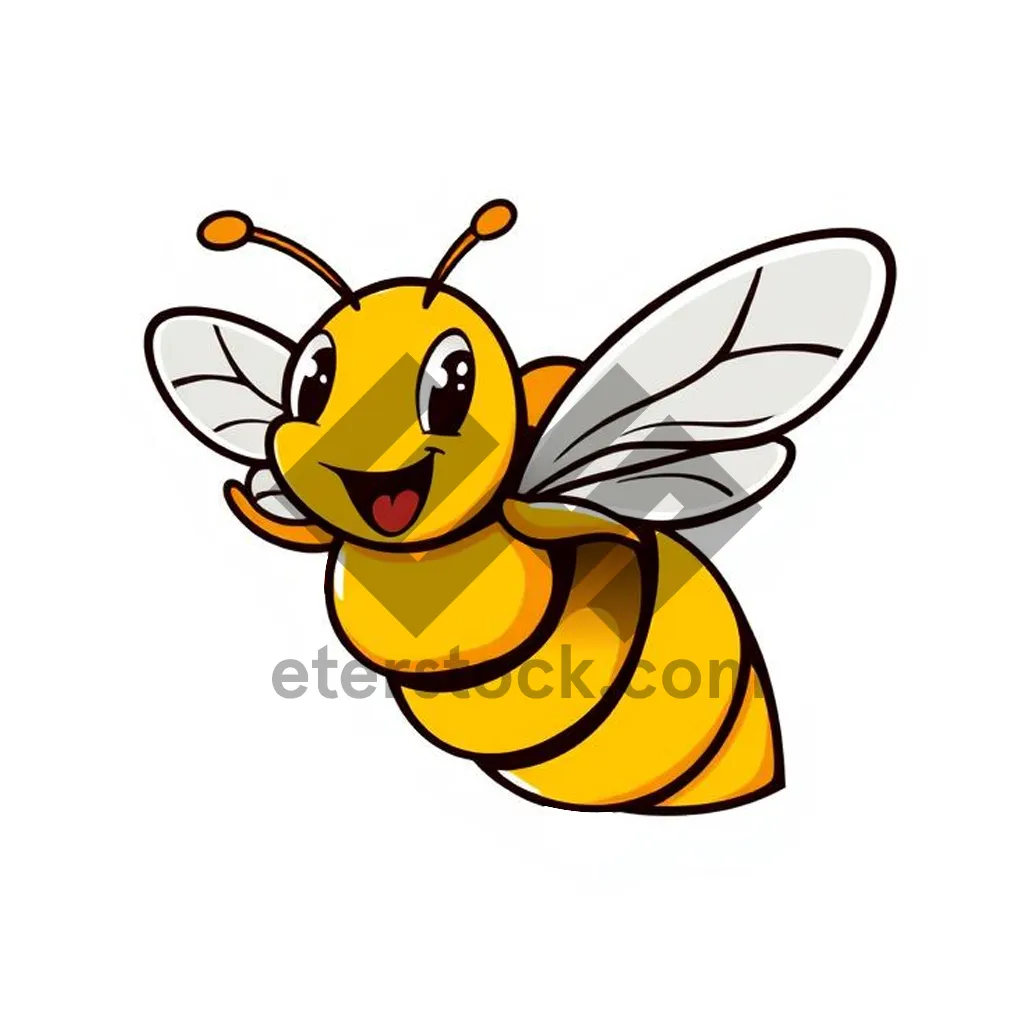 Picture of Happy Cartoon Animal Character Clip Art