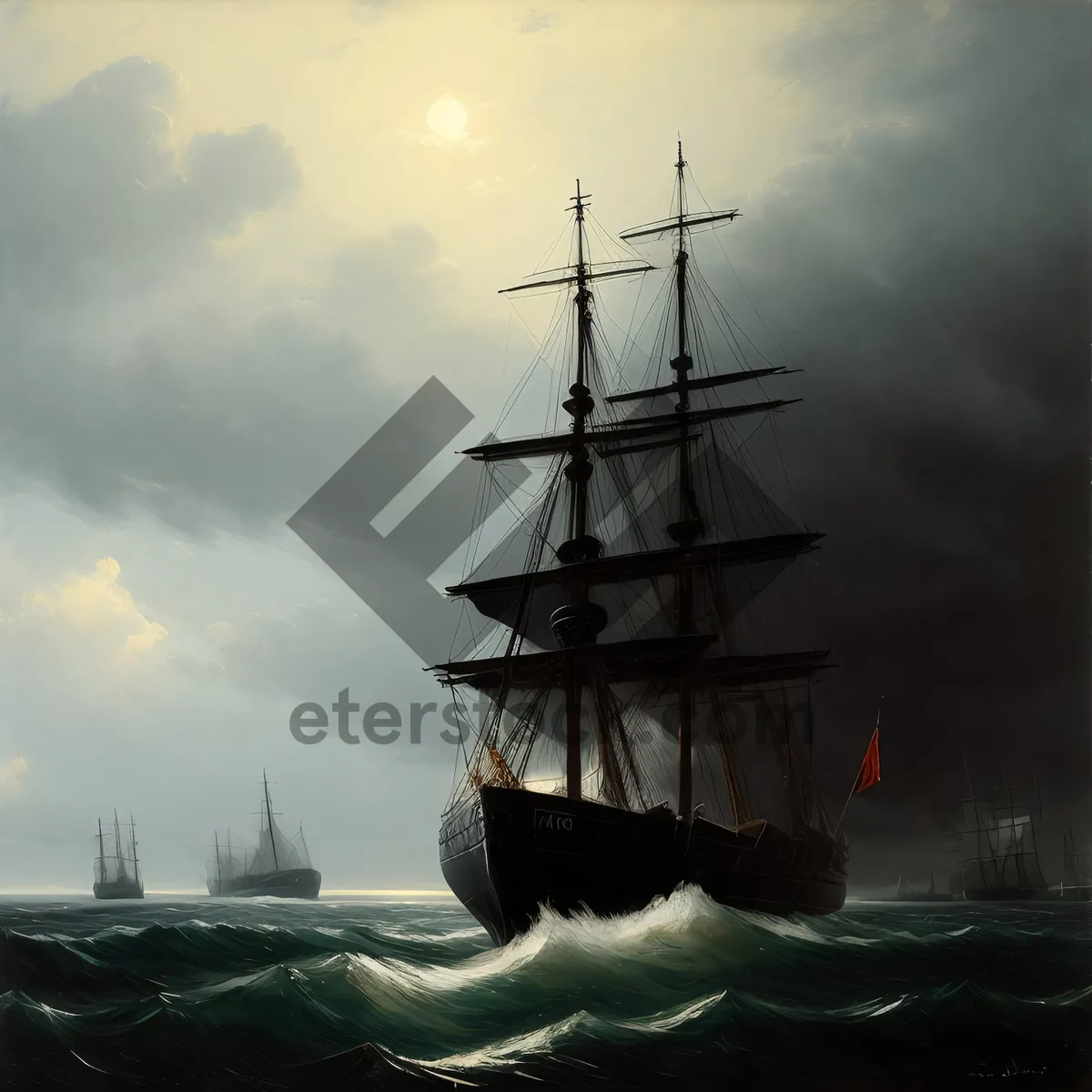 Picture of Electric Pirate Ship Sailing the Power Seas