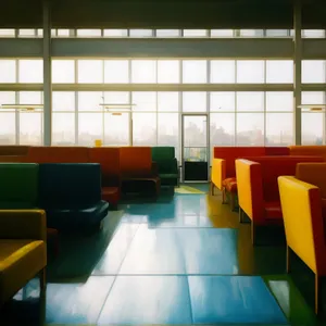 Modern and Cozy Living Room Interior with Stylish Furniture