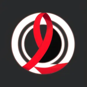 Shiny Black 3D Business Logo Icon