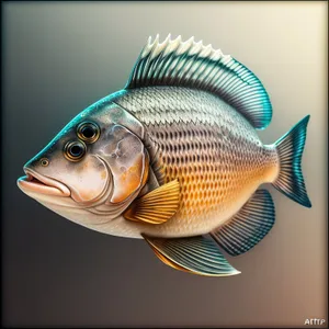 Orange Goldfish Swimming in Aquarium