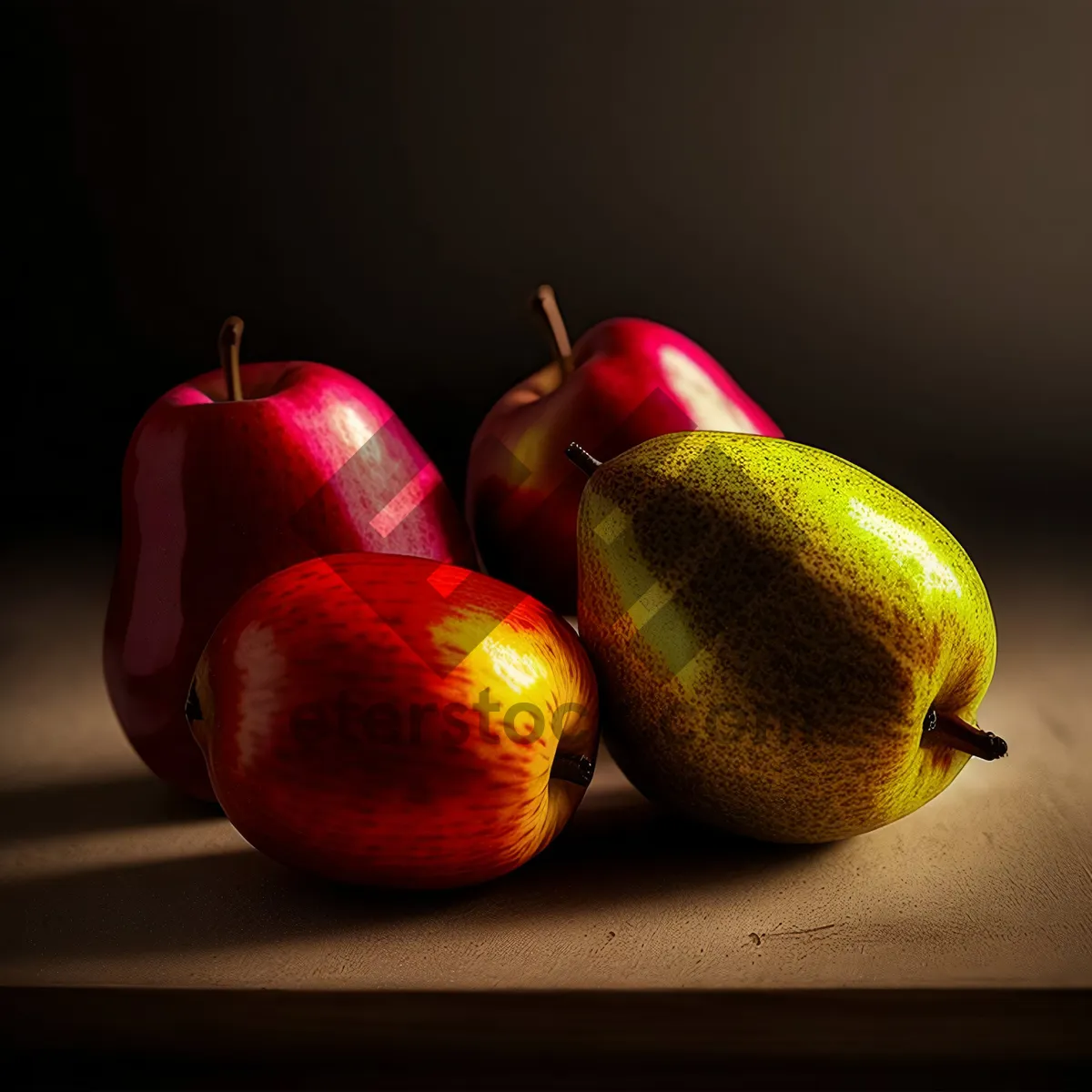 Picture of Vibrant assortment of delicious fresh fruits.