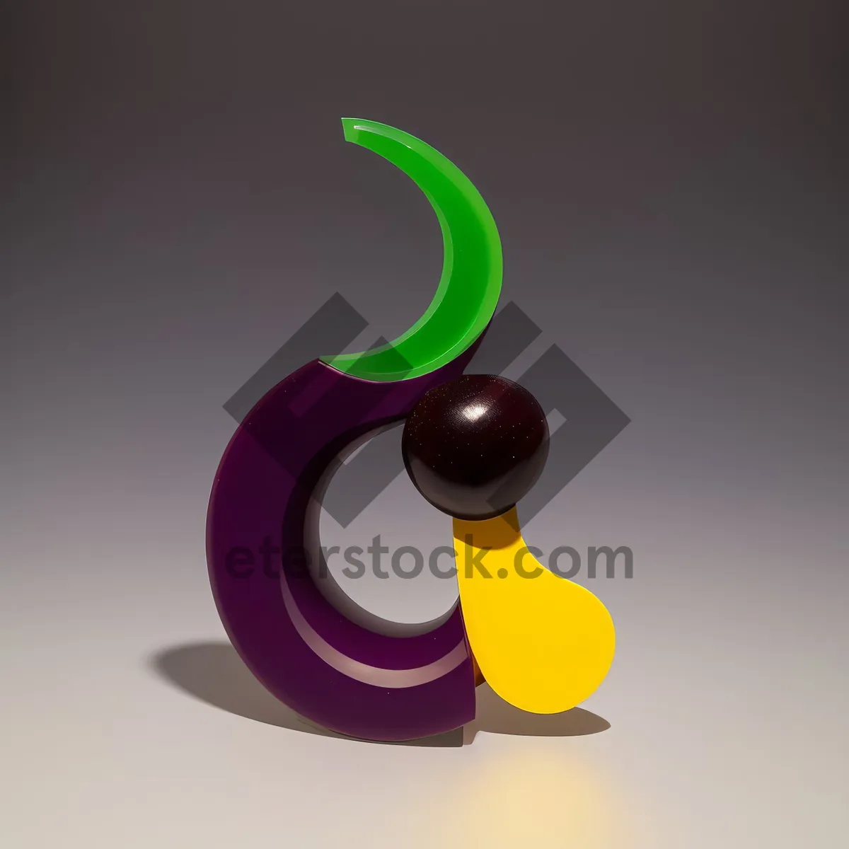 Picture of 3D Business Symbol Icon Design with Thumbtack Sign