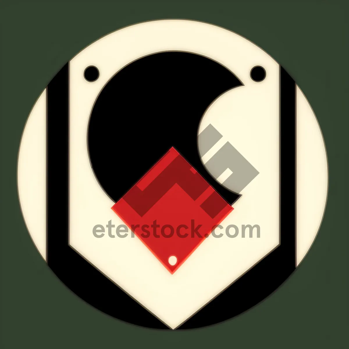 Picture of Shiny black metallic web button icon design