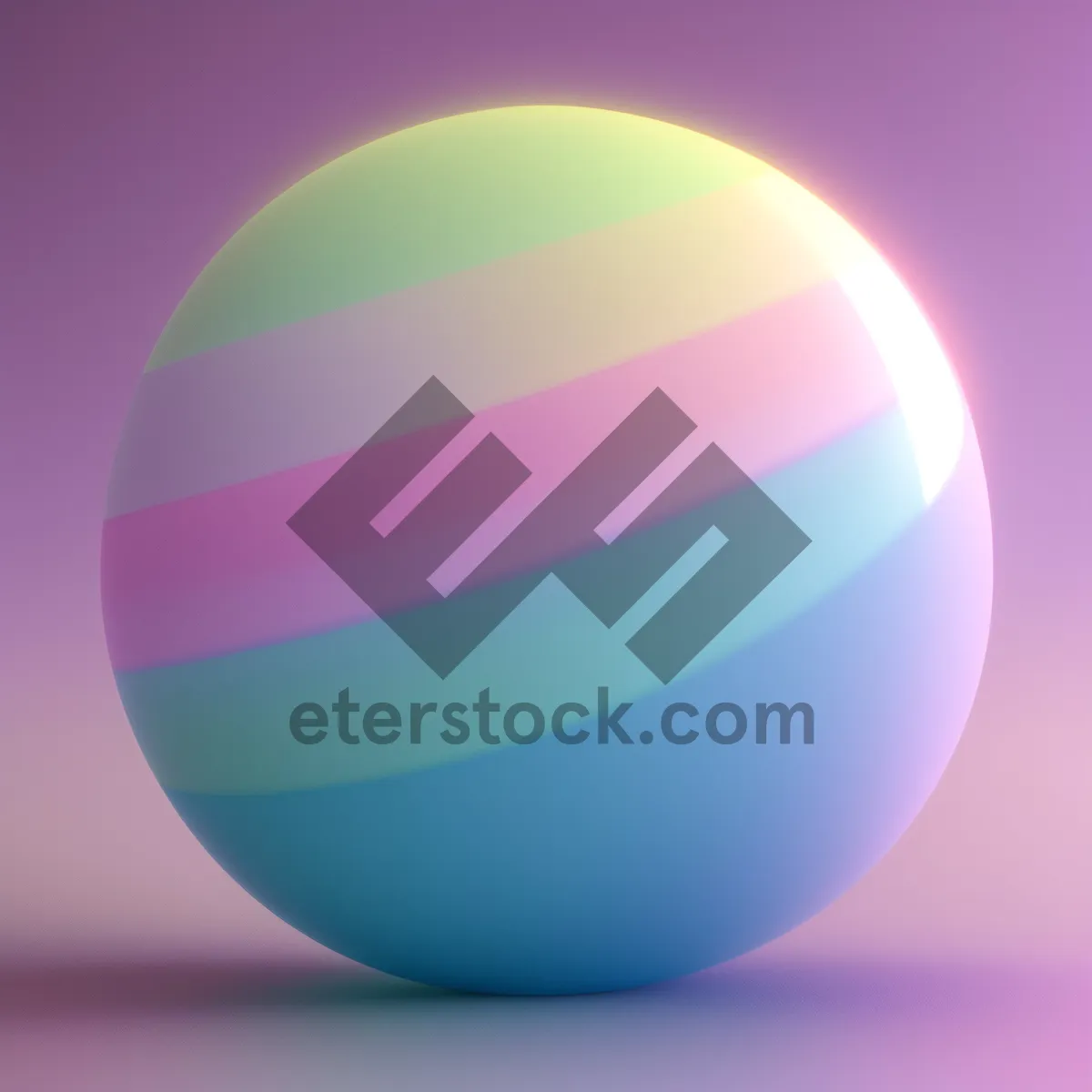 Picture of Vibrant Glass Button Illuminating Web Design