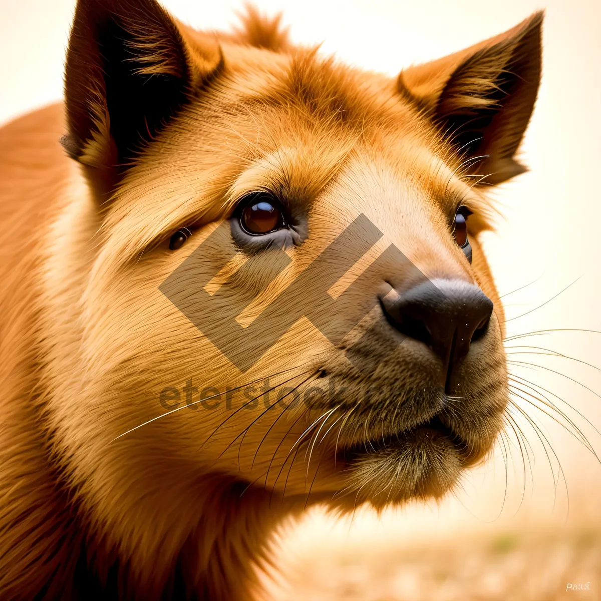 Picture of Majestic Lioness Gazing into the Distance