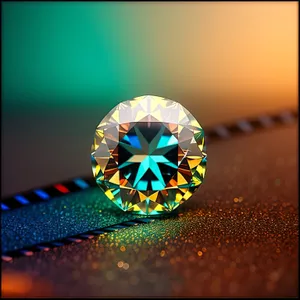 Sparkling Gemstone Bangle in Brilliant Ball Shape