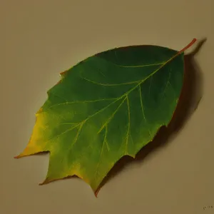 Vibrant Fall Foliage: Maple Leaf in Autumn