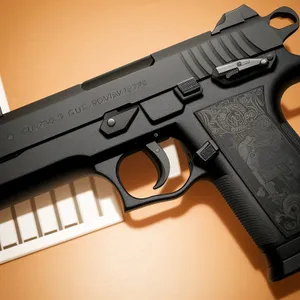 Metal Handgun: Weapon of Protection and Danger