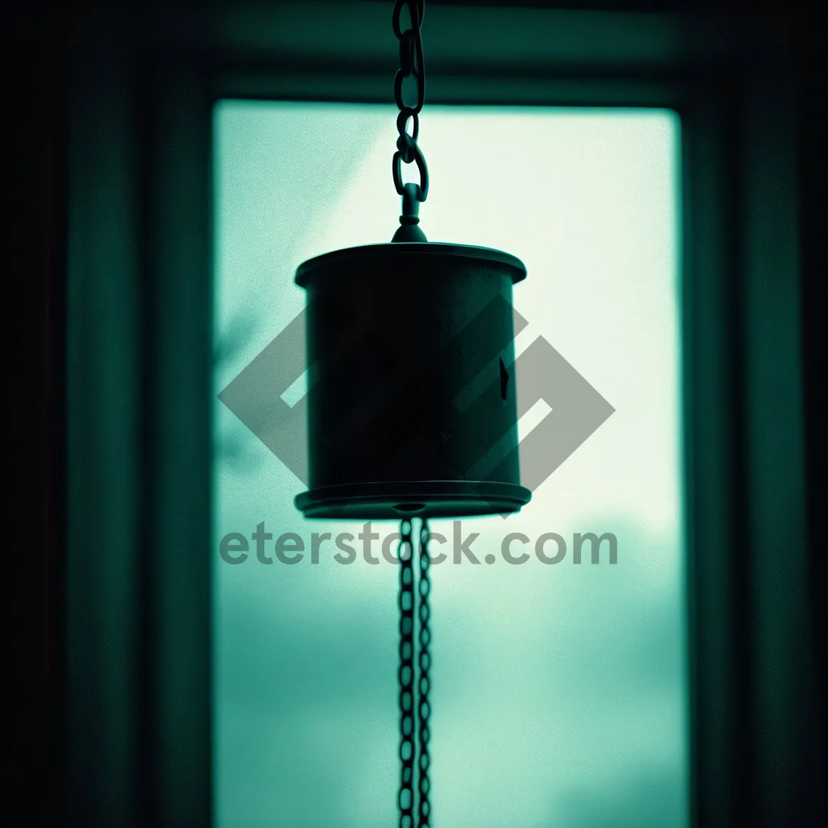 Picture of Bird Chime Lampshade: Protective Covering with Bell Chime