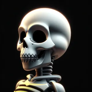 Terrifying 3D Skull Anatomy - Scary Pirate Inspiration
