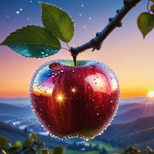 Organic Cherry Red Delicious Apple - Fresh and Juicy