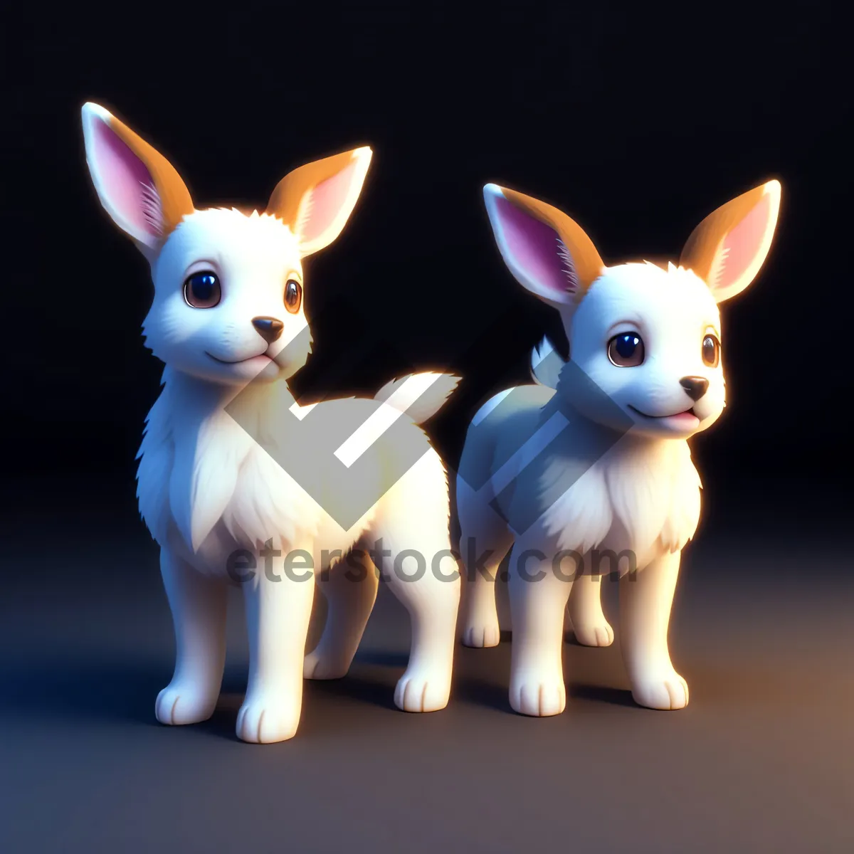 Picture of Cute Bunny Saltshaker Toy