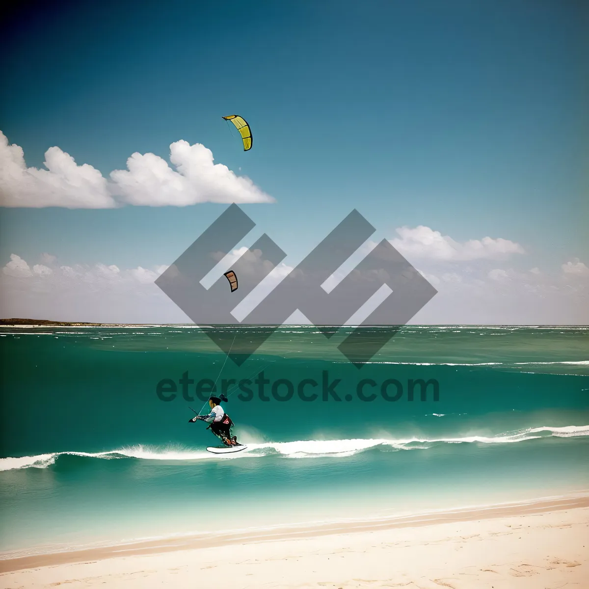 Picture of Sunset Beach Paradise Relaxation Waves