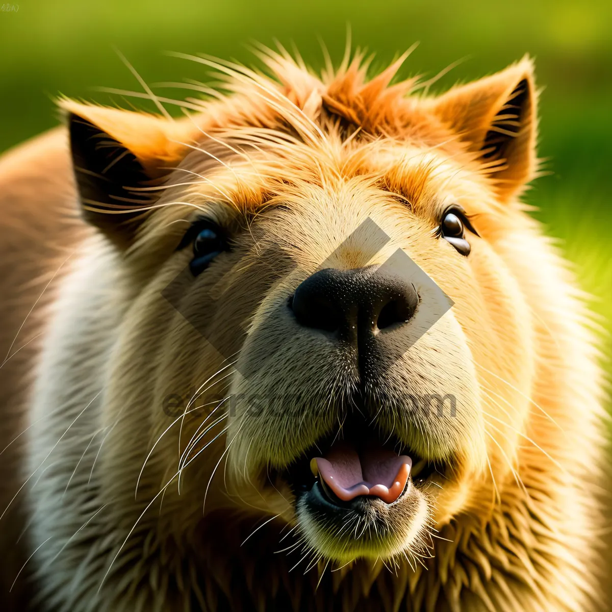 Picture of Majestic Lion: Fierce Gaze, Wild Mane