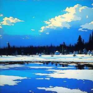 Sunset Beach Vacation Sky Reflection